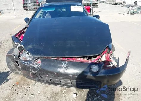 1993 Honda Civic Del Sol Si из США, поврежденный, VIN JHMEH6267PS011674